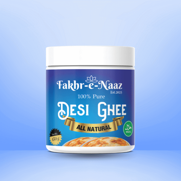Desi Ghee 450 gm (Plastic Jar)